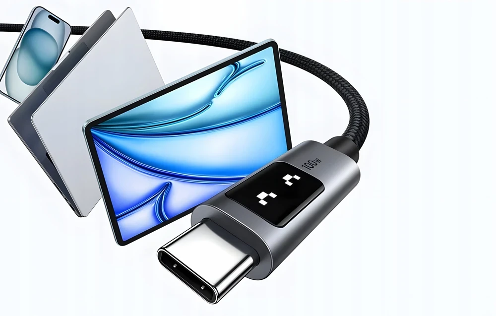 UGREEN Uno USB-C į USB-C kabelis, Power Delivery (PD), 5A / iki 100W greitasis įkrovimas, 2 m