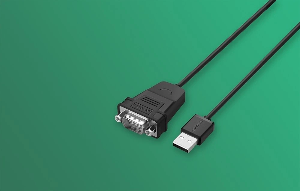 USB kabelis Ugreen USB-A - D-Sub (VGA) 3 m Juodas (20223B)
