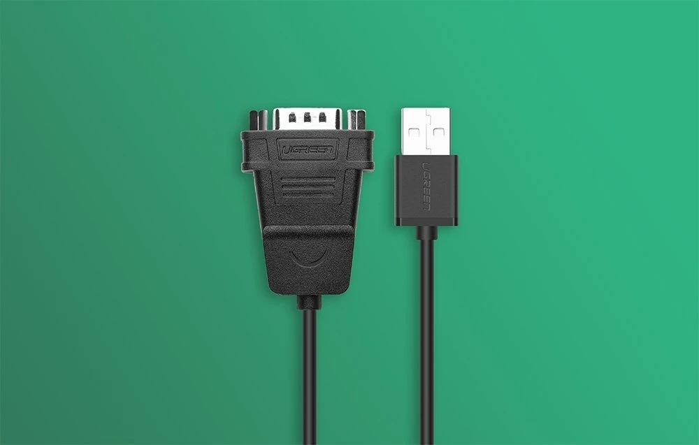 USB kabelis Ugreen USB-A - D-Sub (VGA) 3 m Juodas (20223B)