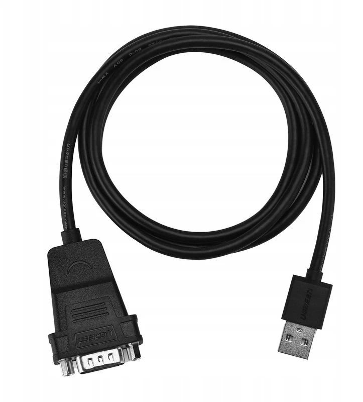 USB kabelis Ugreen USB-A - D-Sub (VGA) 3 m Juodas (20223B)