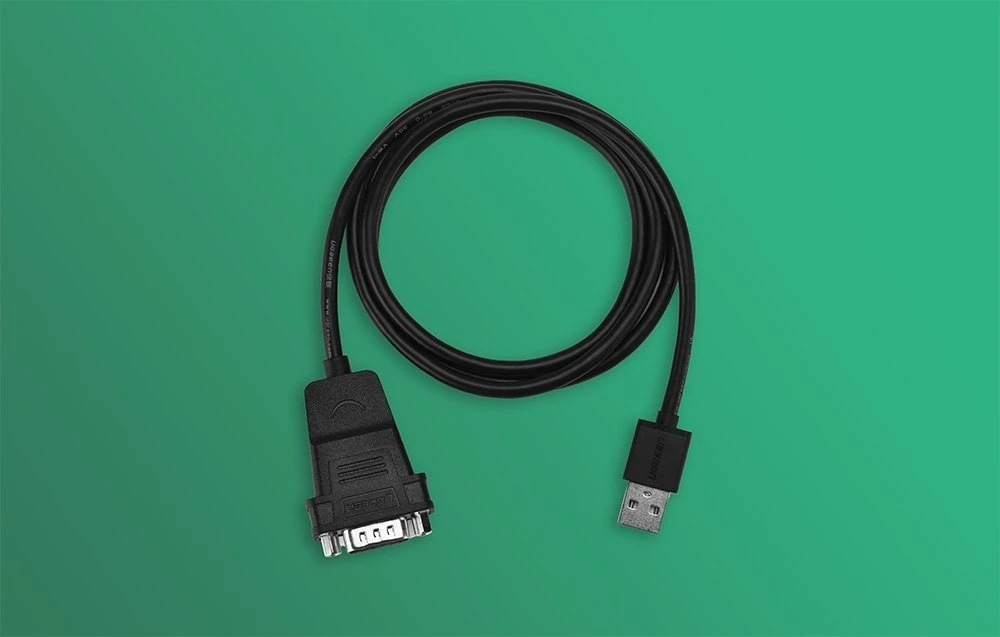 USB kabelis Ugreen USB-A - D-Sub (VGA) 3 m Juodas (20223B)