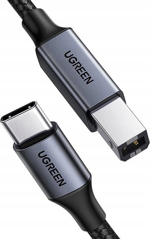 Kabelis USB C - USB B (spausdintuvui) 1m US370 UGREEN
