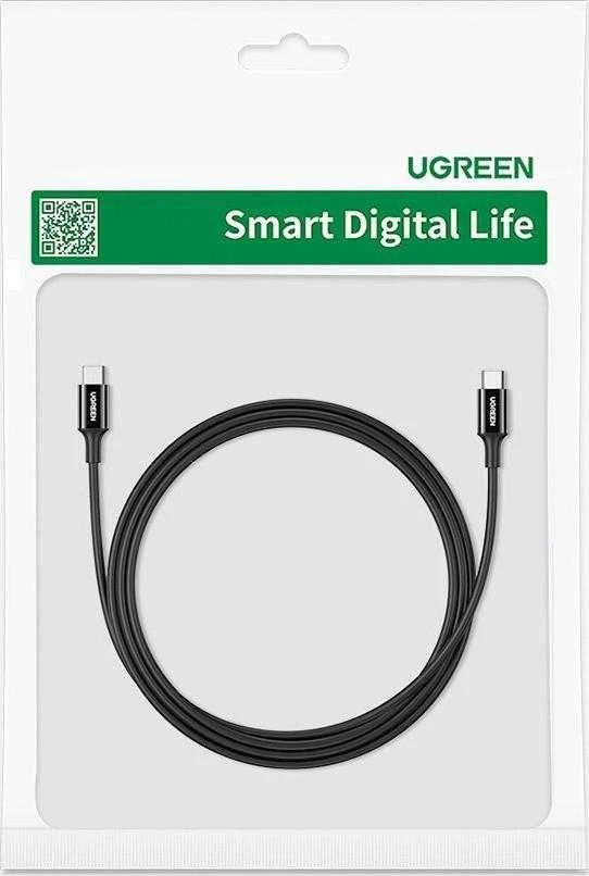 UGREEN USB2.0 Type-C į Type-C 1m (balta)