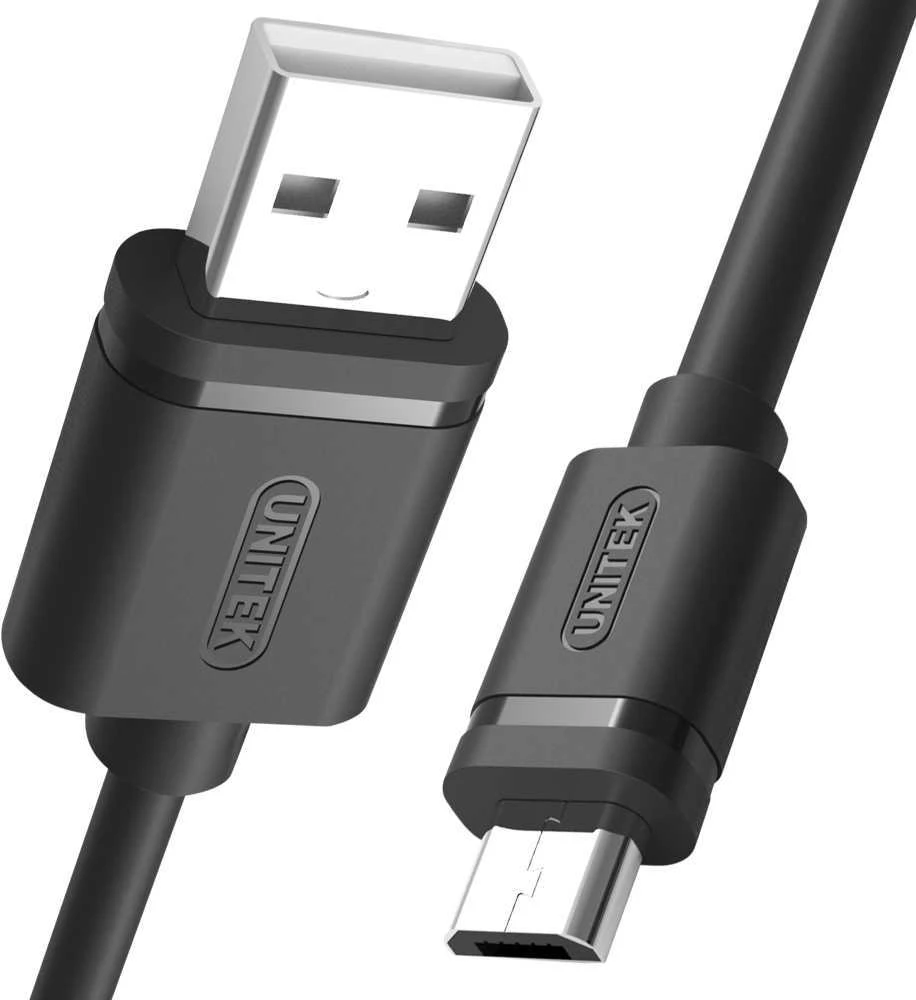 UNITEK Y-C454GBK Unitek USB kabelis USB 2.0 mikro USB M/M, 0,5 m Y-C454GBK