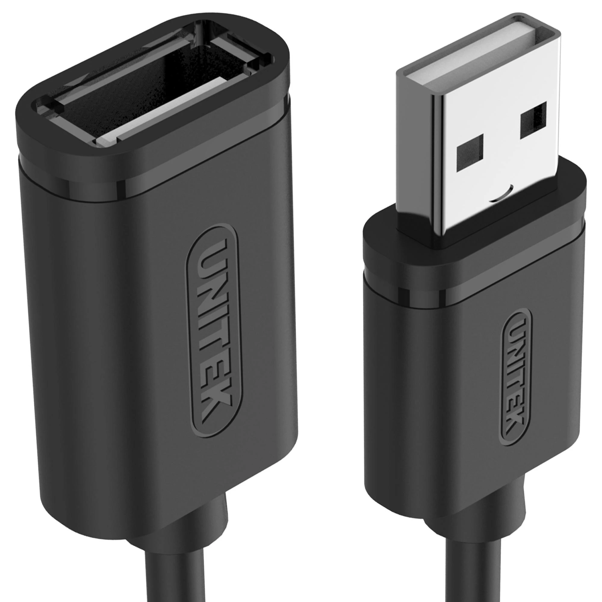UNITEK Y-C417GBK Unitek USB plėtinio keitiklis USB2.0 AM-AF, 3.0m Y-C417GBK