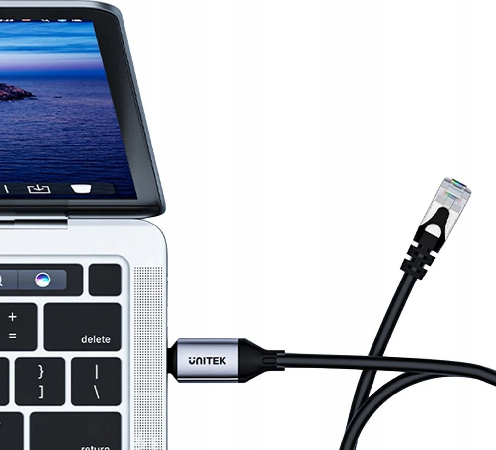 Unitek Ethernet Cable USB C RJ-45 LAN, tinklo kabelis, 5m