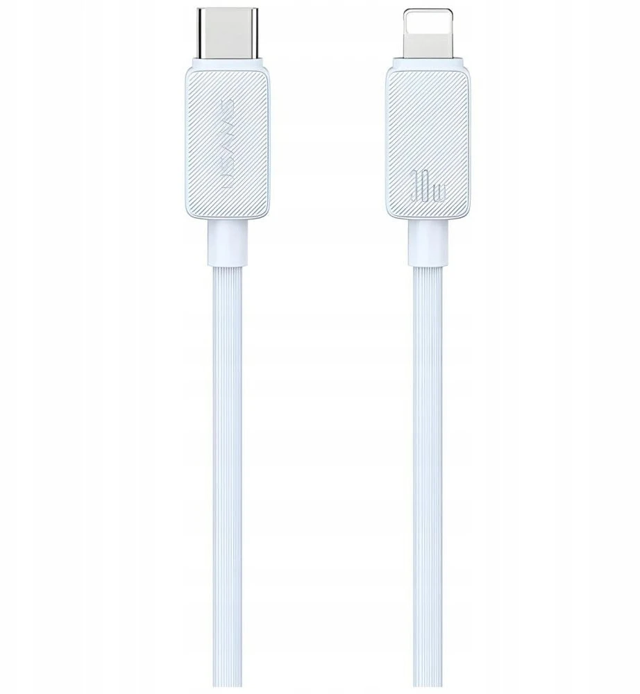 Kabelis USAMS KY Series US-SJ692 30W USB-C į Lightning 1m baltas