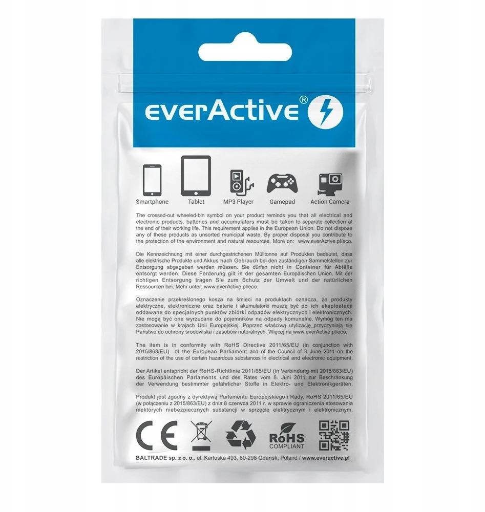 Usams USB-C / Lightning kabelis Apple iPhone LED RGB everActive CBB-1CIR 100cm PD 27W