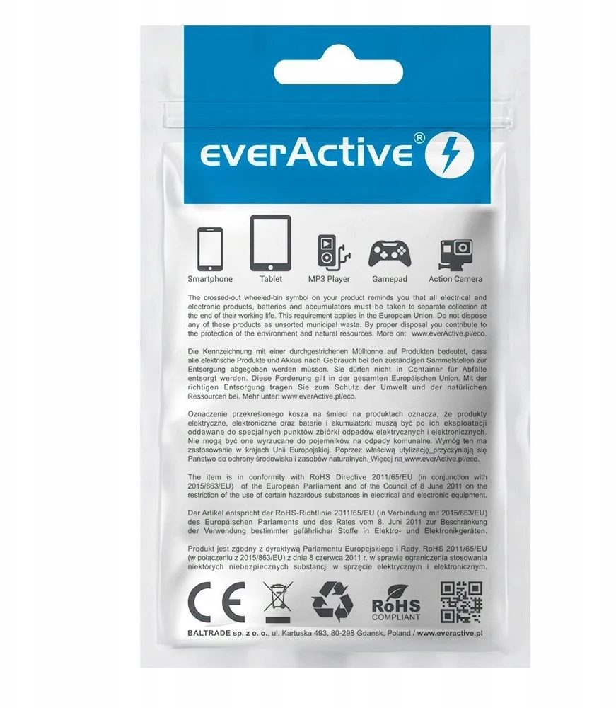 everActive CBB-2PDRS pakuotės galinė pusė