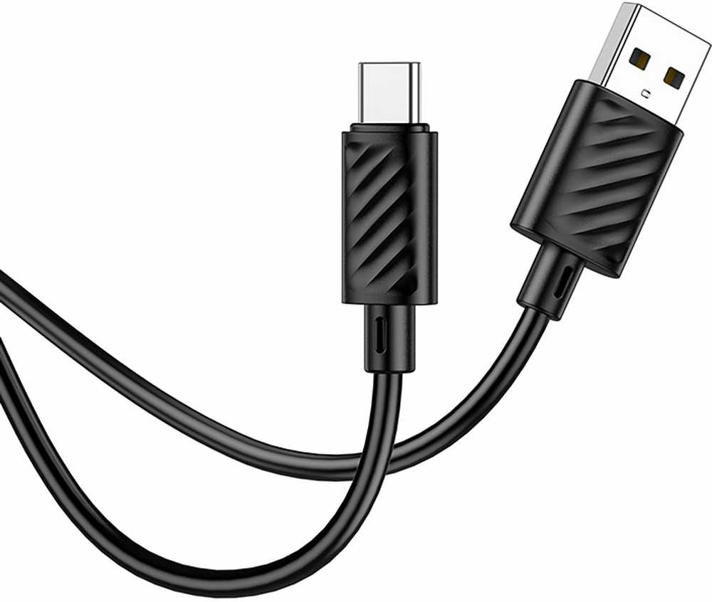 Cable USB A to USB C Hoco 3A 2 m X88 juodas