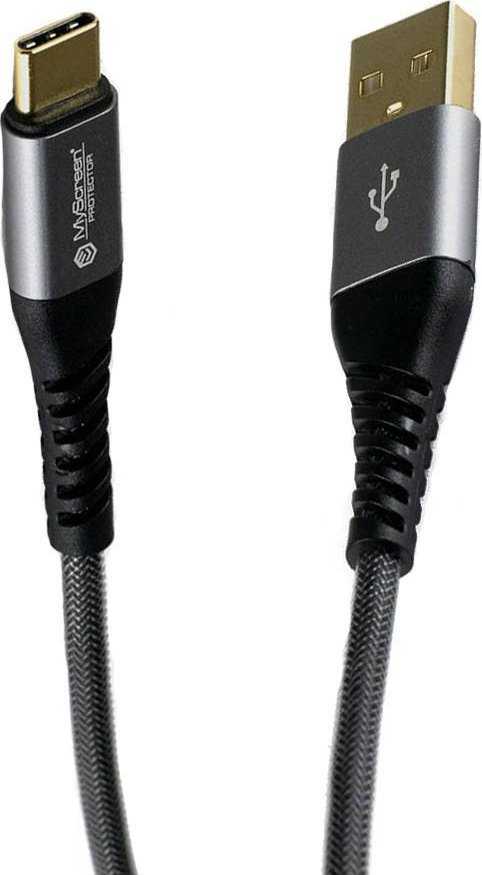 „MyScreen MSP Kevlar“ USB-A į USB-C kabelis, 2 m