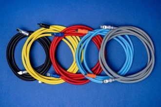 USB-C Laidas - Newell USB-C 100W 2m Silikoninis Pilkas