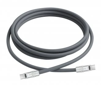 USB-C Laidas - Newell USB-C 100W 2m Silikoninis Pilkas