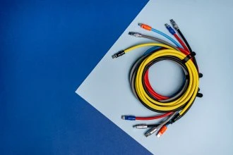 USB-C Laidas - Newell USB-C 100W 2m Silikoninis Pilkas