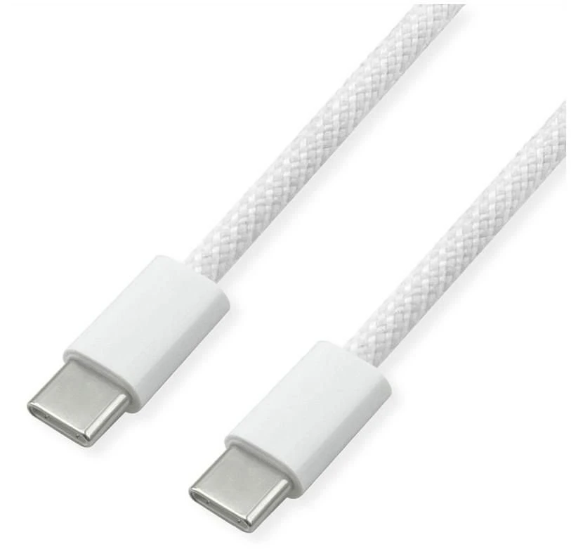 Kabelis USB Value 11.99.8342 USB 2.0 USB-C 3 m 60 W do iPhone 15 Baltas