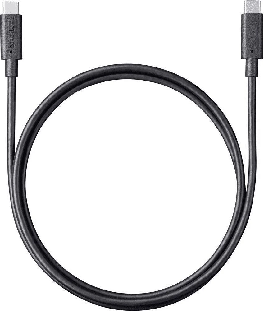 Varta 57947 USB kabelis 1 m 3.2 Gen 2 (3.1 Gen 2) USB C Juoda