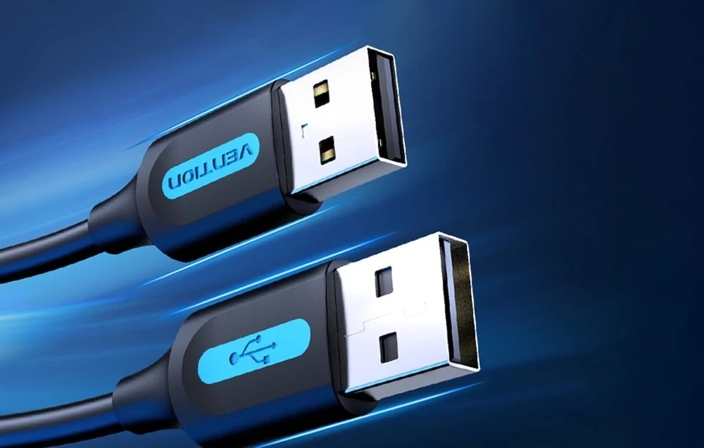 USB 2.0 kištukinis ilginamasis kabelis Vention CBIBJ 5m juodas PVC
