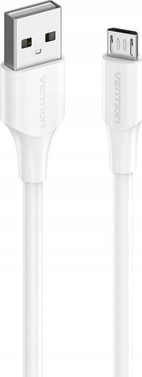 Vention USB 2.0 kištukas į mikro-B kištukas 2A 2m ventiliacija CTIWH (balta)