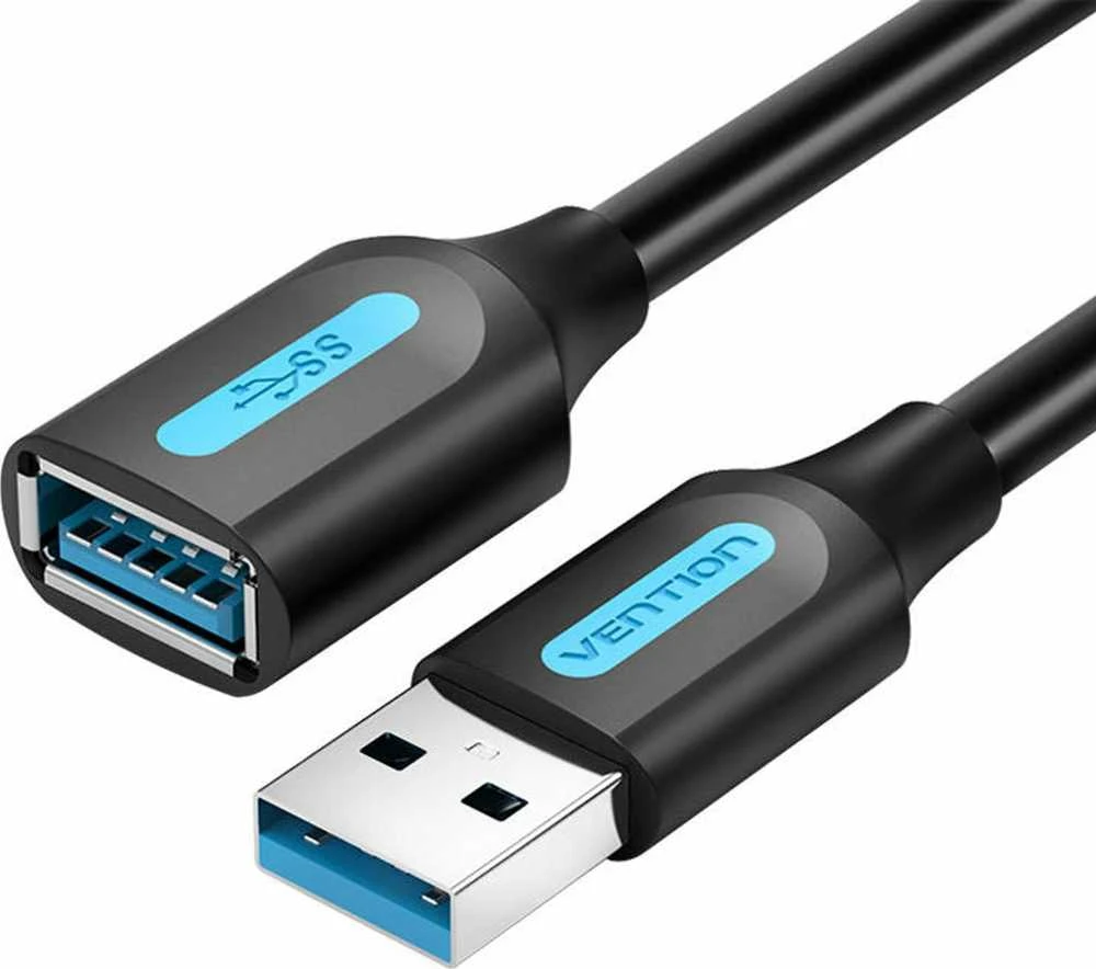 Vention Prailginimo kabelis USB 3.0 A MF USB A ventiliacija CBHBD 0.5m