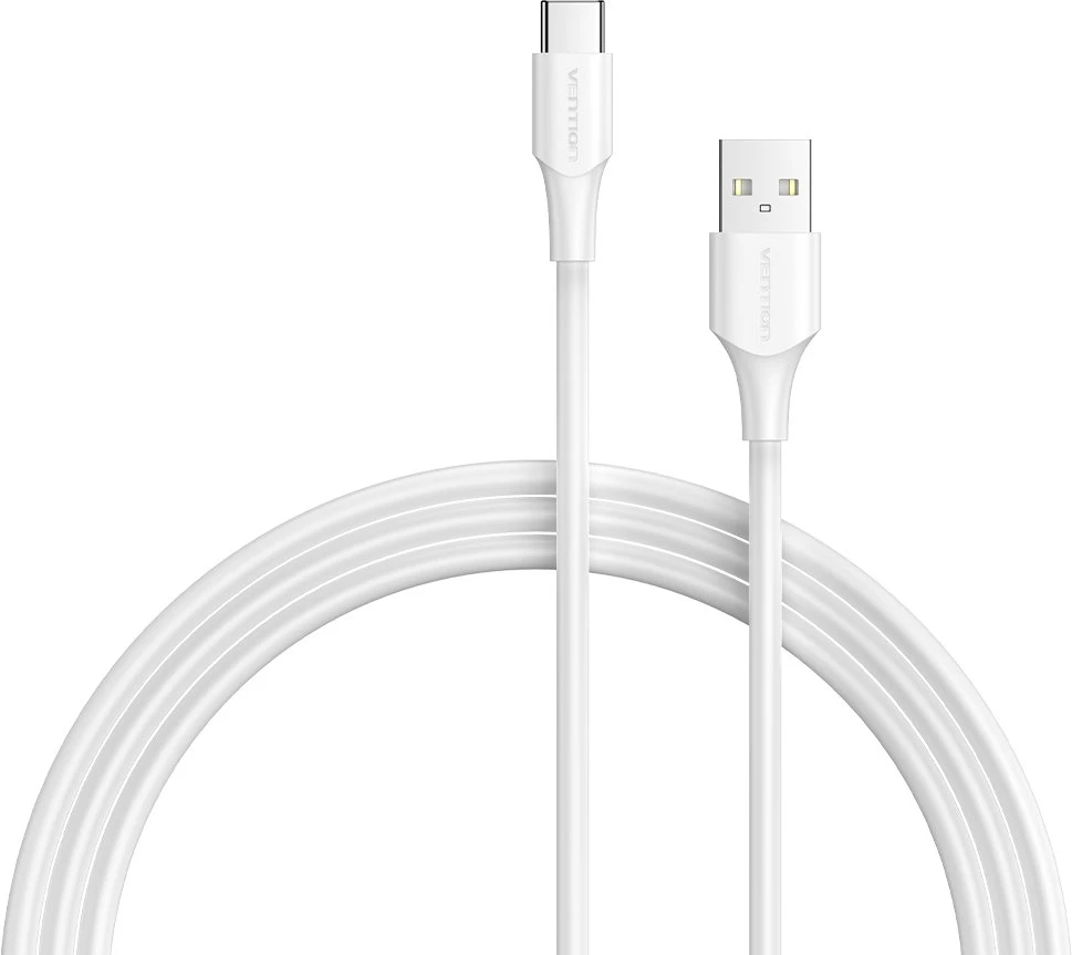 Vention USB ventiliacijos kabelis USB-A - USB-C 1.5 m Baltas (CTHWG)