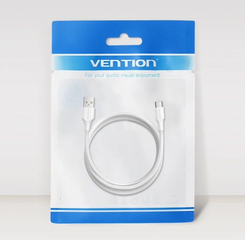 Vention USB ventiliacijos kabelis USB-A - USB-C 1.5 m Baltas (CTHWG)