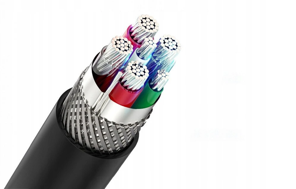 Vention USB 2.0 A į USB-C 5A kabelio anga CORBH 2m juodo tipo PVC