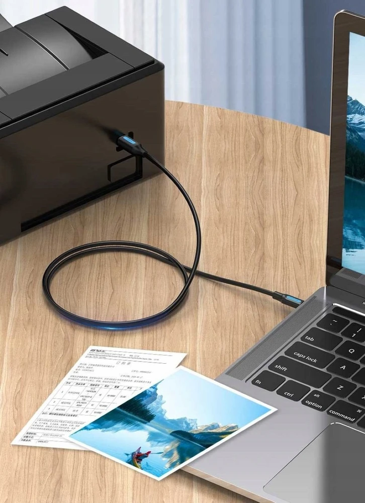 Vention USB 2.0 spausdintuvas cable, male type C to male B, 2 m
