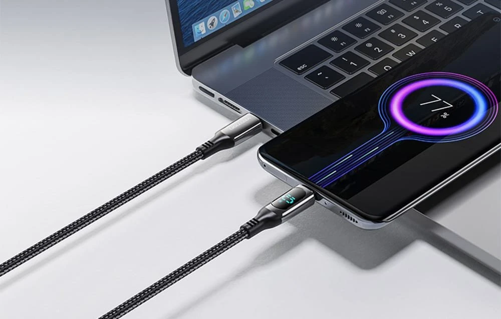 Vention TAYBAV USB 2.0 CC 100 W 5A 1.2M USB kabelis (juodas)