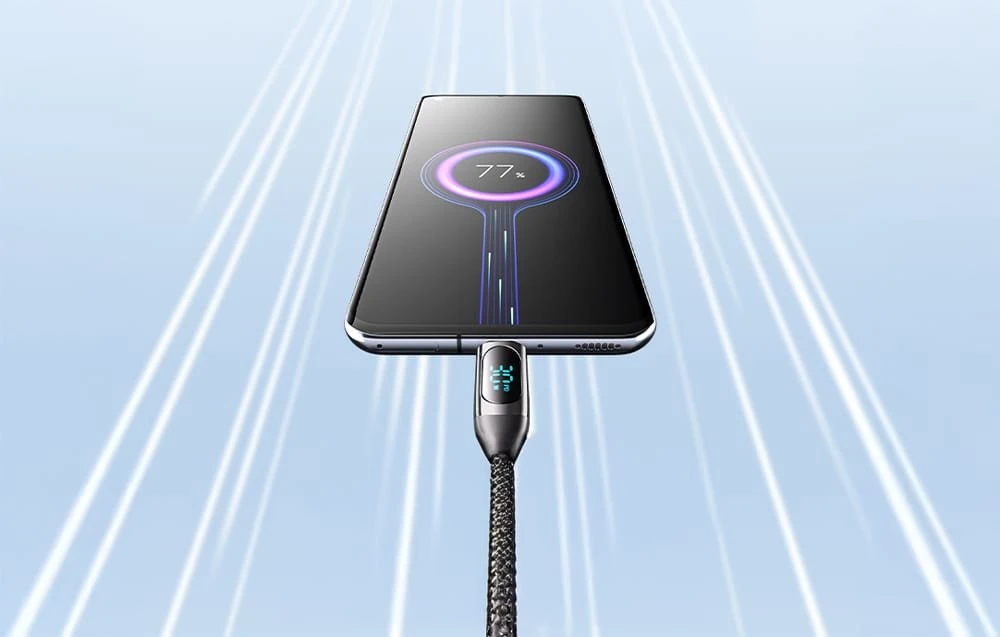 Vention TAYBAV USB 2.0 CC 100 W 5A 1.2M USB kabelis (juodas)
