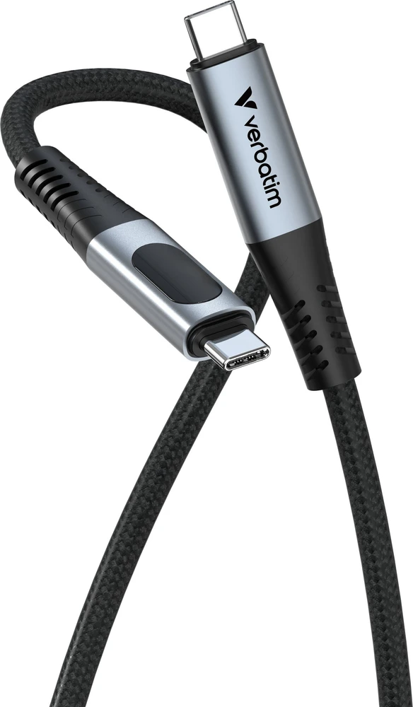 USB laidas Verbatim USB-C - USB-C 1,2 m Juodas (31849)
