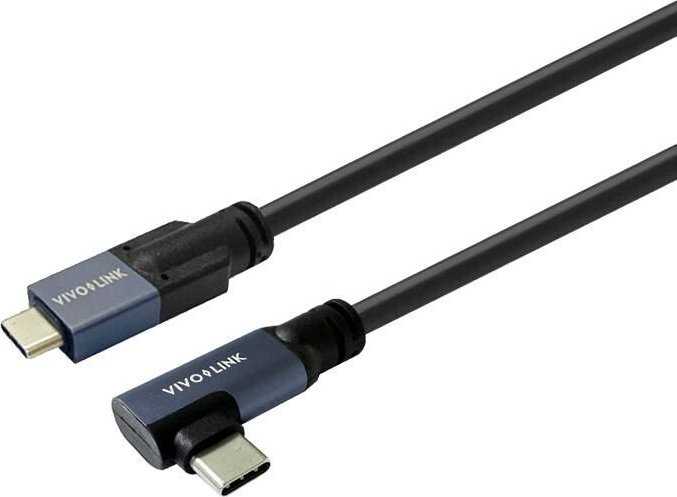 Kabelis USB VivoLink USB-C - USB-C 5 m Juodas (USB-C to USB-C Cable 5m)