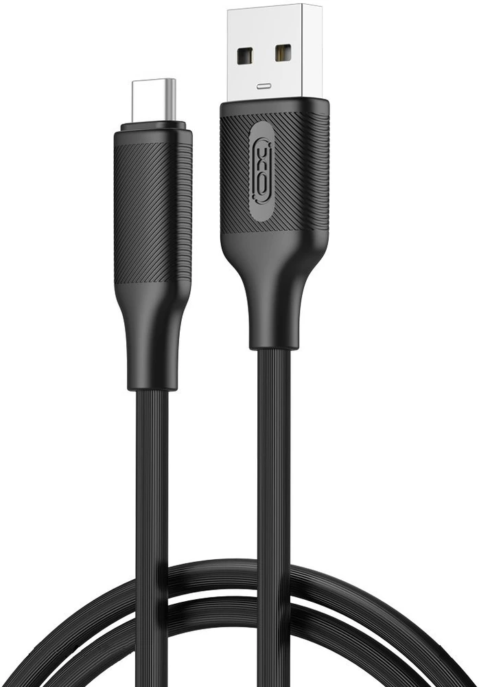 XO kabelis NB265 USB – USB-C 1,0m 3A juodas