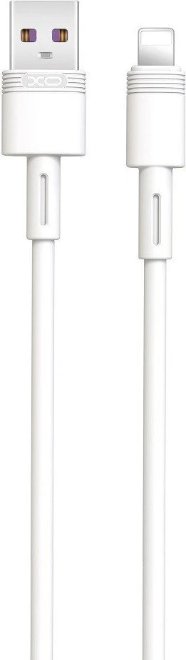 XO kabelis NB-Q166 USB - Lightning 1,0 m 5A, baltas