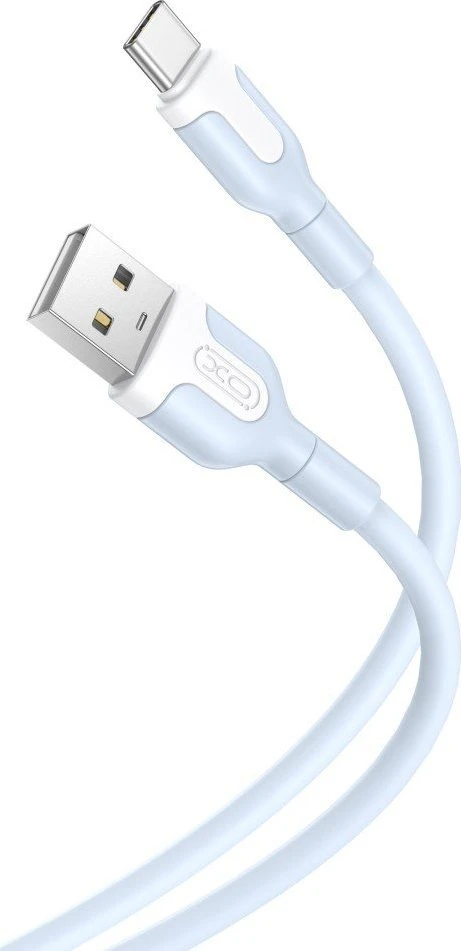 XO kabelis NB212 USB – USB-C 1,0 m 2,1A mėlynas