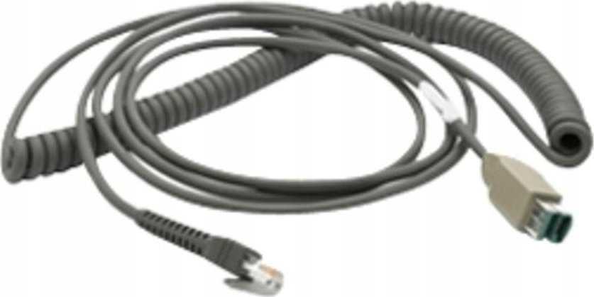 USB kabelis Zebra USB-A - USB-C 1 m Juodas (USB C - USB A)