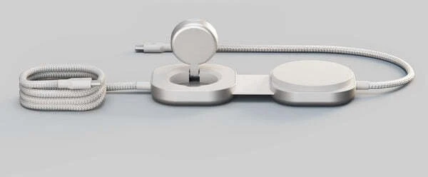 ZENS CHARGING CABLE USB C-C PRO 3 Baltas