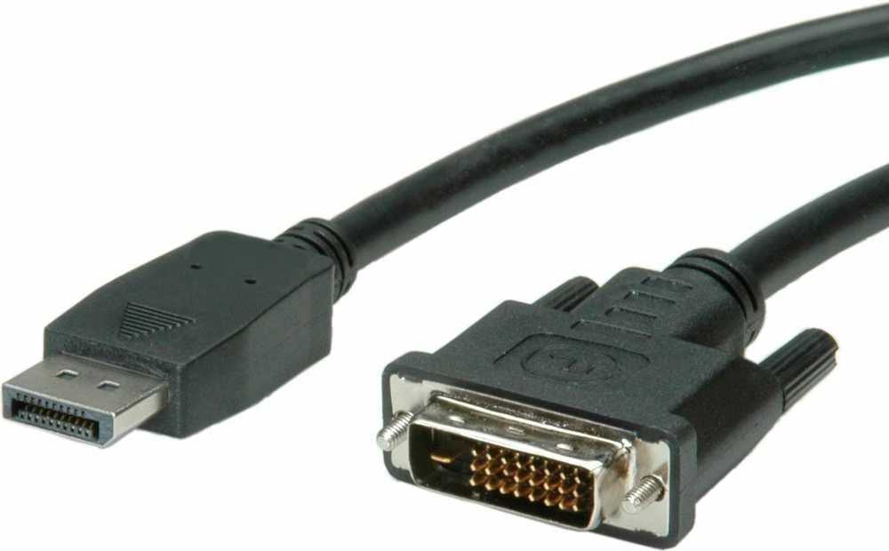 DisplayPort į DVI-D adapterio kabelis, juodas