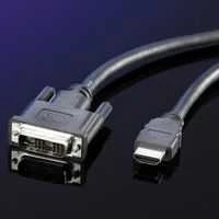 Kabelis Value HDMI - DVI-D 1m juoda (11.99.5519)