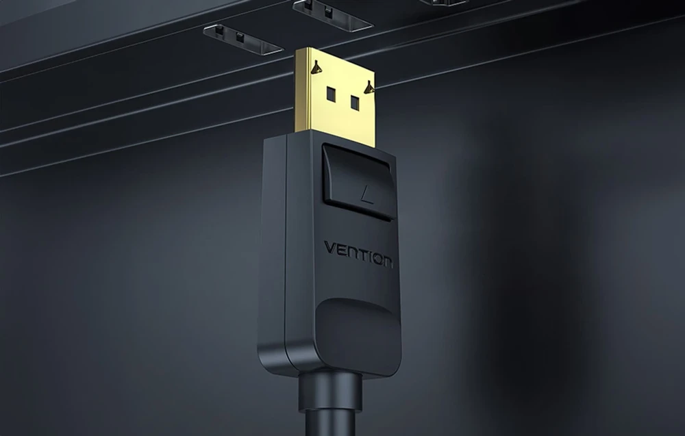 Vention 4K 30Hz DisplayPort 1.2 - HDMI 1.4 kabelis 2m - Juodas