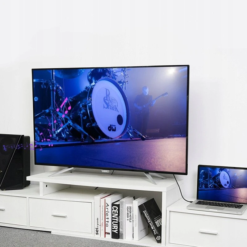 Vention DisplayPort į HDMI kabelis 3 m ventiliacijos HADBI (juodas)
