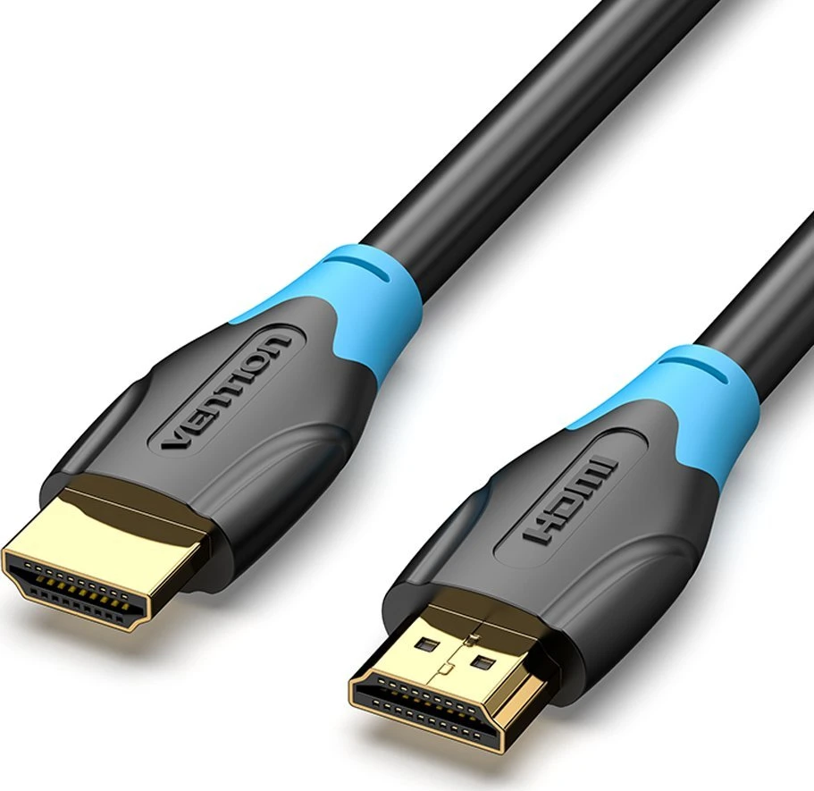 Vention Kabelis HDMI ventiliacija AACBF 1m (juodas)