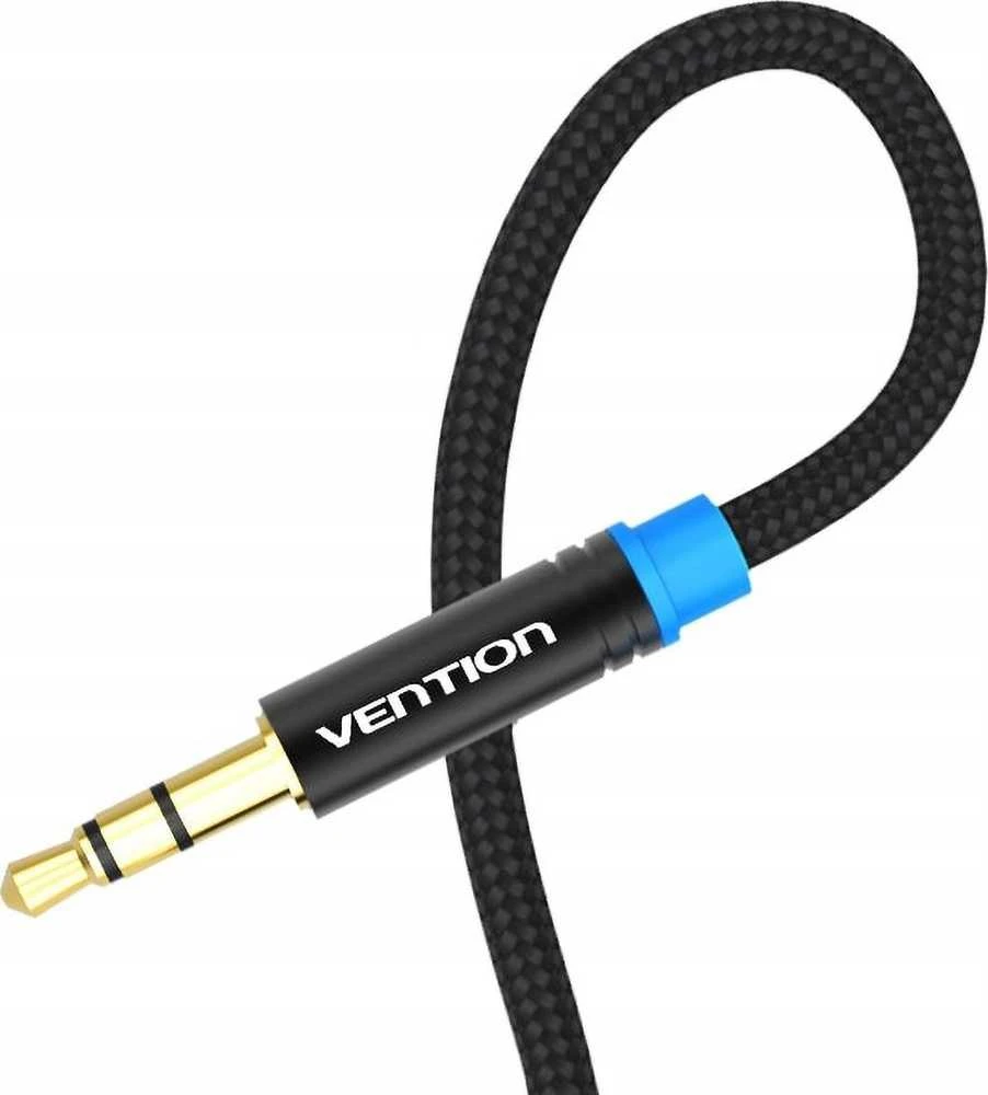 Vention Pintas 3.5 mm garso ilgintuvas 1.5 m ventiliacija VAB-B06-B150-M juoda