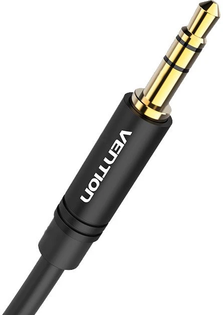 Kabelis Vention Jack 3.5mm - Jack 3.5mm 1 m juoda (BAKBF)