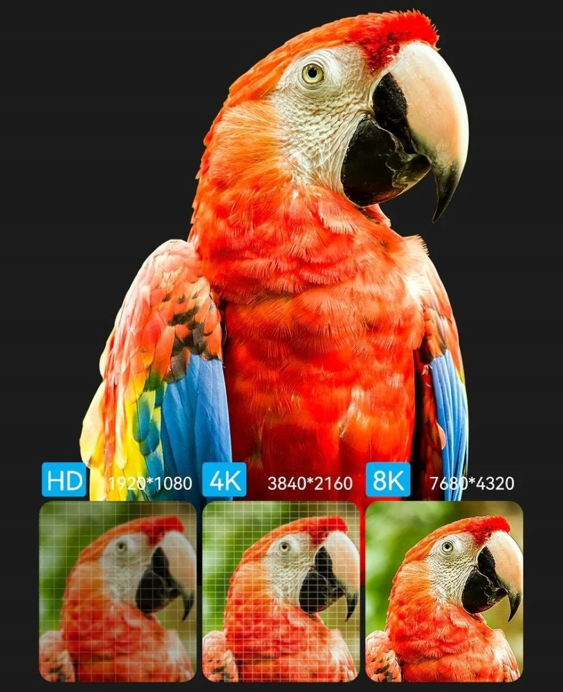 „Vention“ HDMI-HDMI jungtis 8K@60Hz aliuminio
