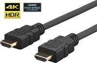HDMI laidas su 4K ir HDR technine informacija