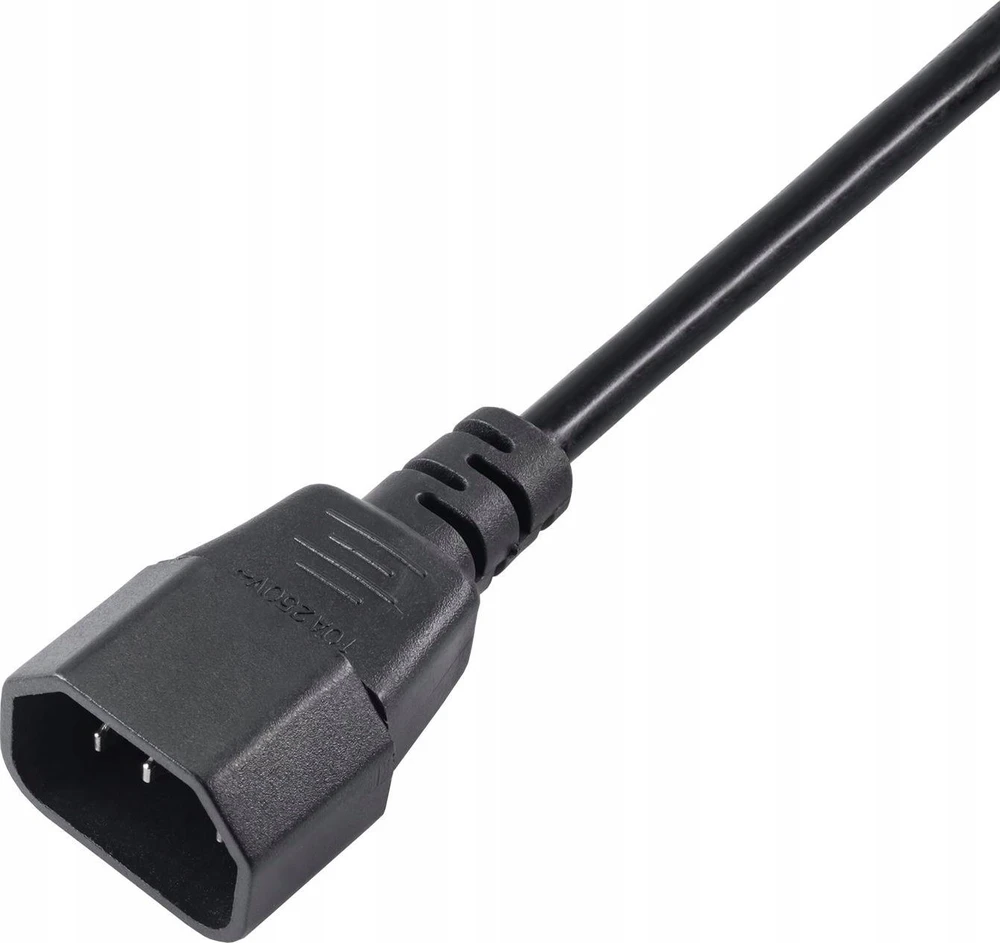 Akyga AK-PC-03C CU IEC C13 / IEC C14 1.8m