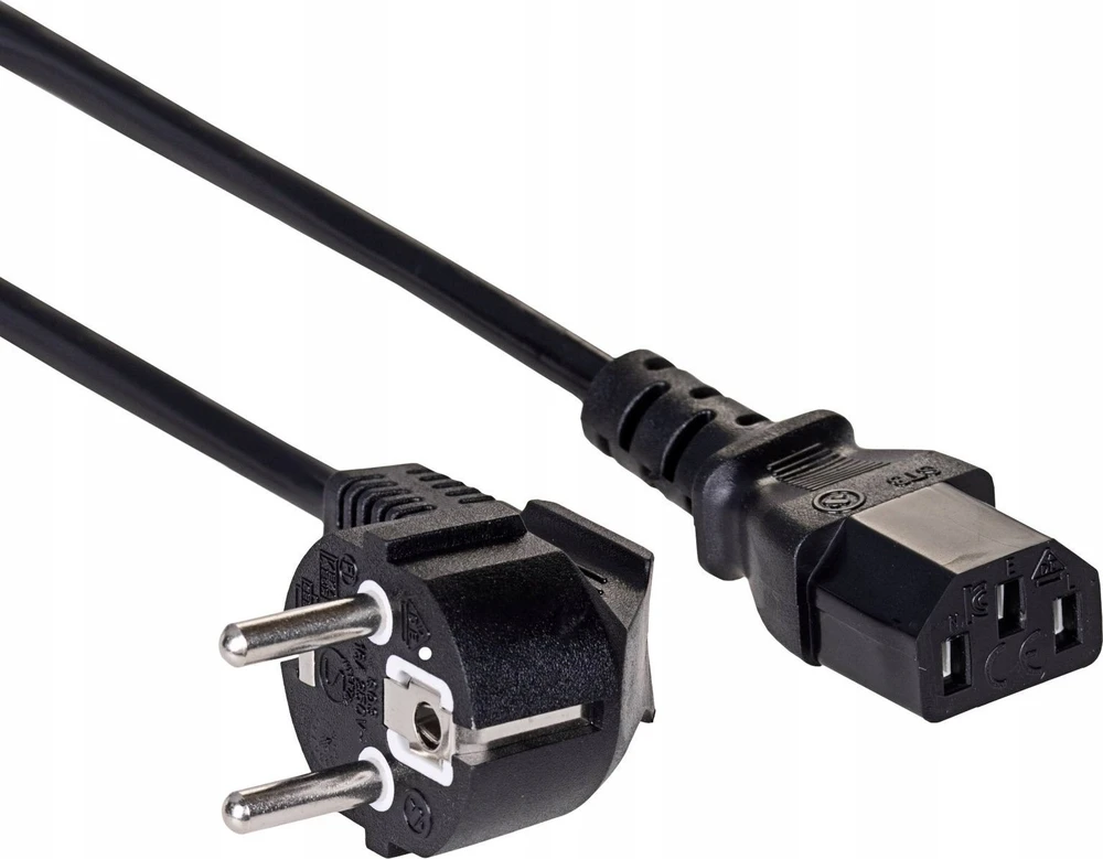 Akyga maitinimo kabelis AK-PC-08C CU CEE 7/7 / IEC C13 10m