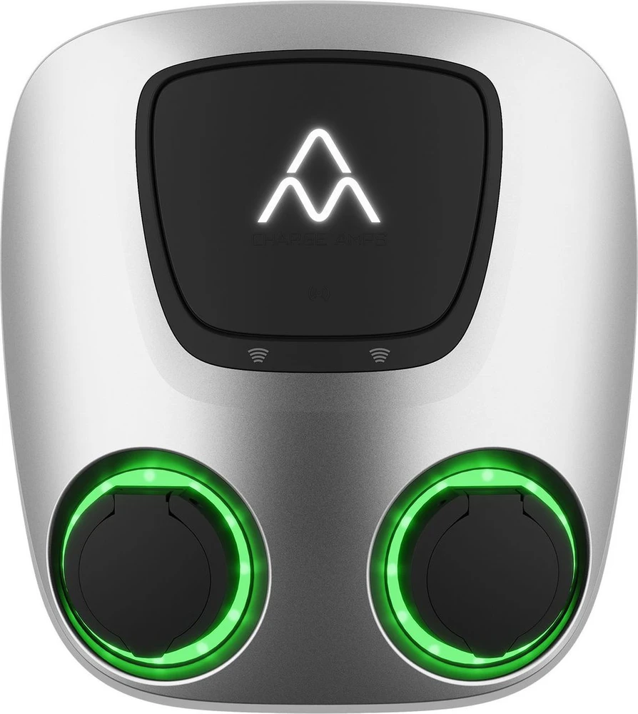 Charge Amps Įkrovimo srovė Aura 2x22 kW 3P 32A Type2 4G/Wi-Fi/Lan OCPP RCD