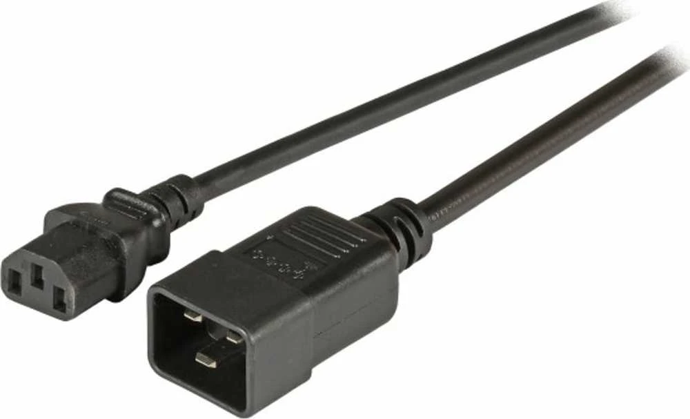 Maitinimo kabelis EFB EFB Elektronik EK531.1,8V2 maitinimo kabelis Juodas 1.8 m C20 skydelis C13 panelis