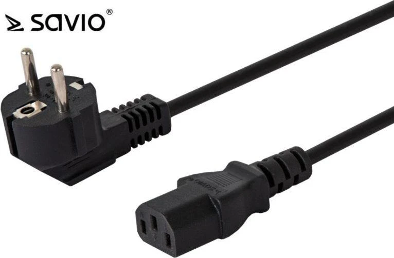 Maitinimo Laidas - Savio Schuko IEC C13 1,8 m CL-98